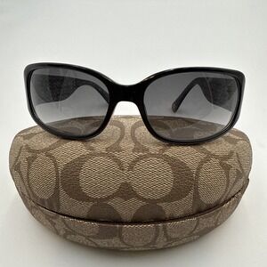 Coach Addison S803 Black Sunglasses Great Condition